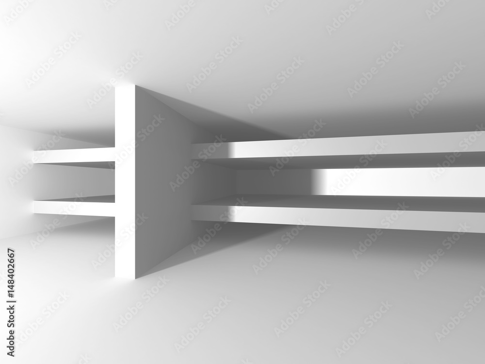 custom made wallpaper toronto digitalFuturistic White Architecture Design Background