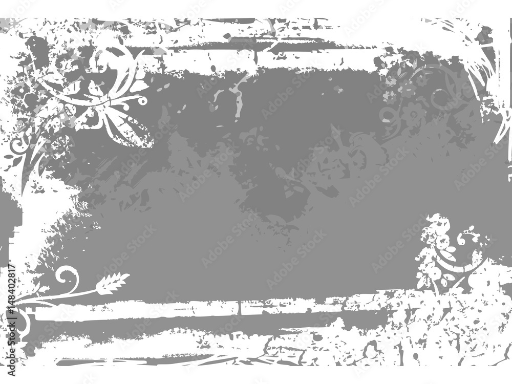 Obraz premium Background with grunge texture. Vector illustration.
