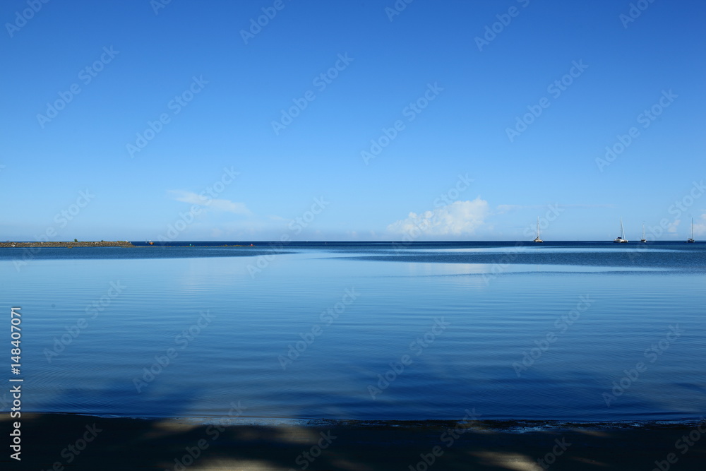 Fiji sunrise, Ocean