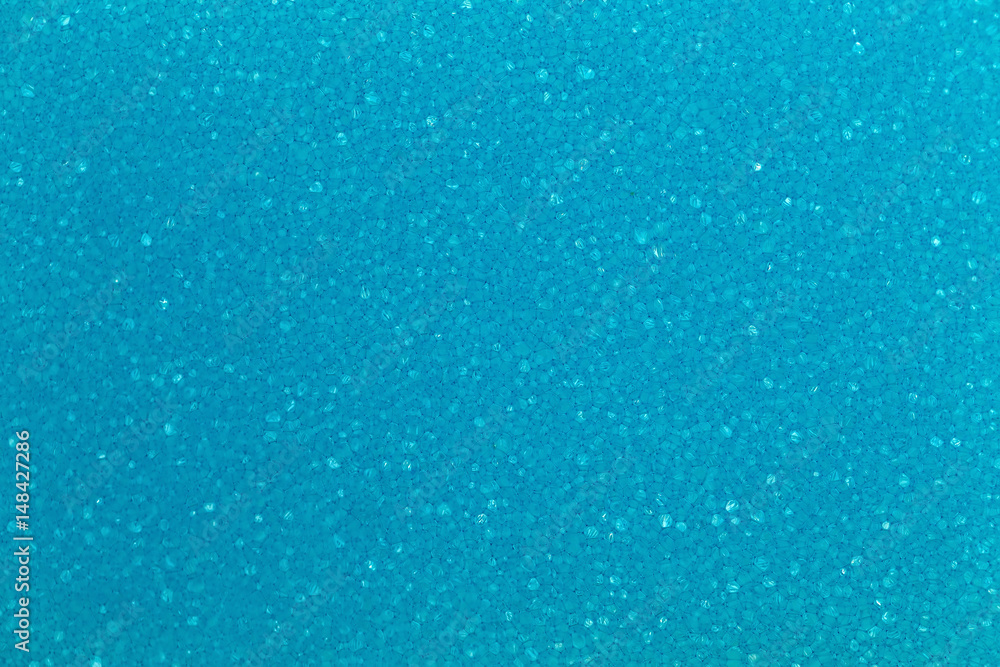 Macro sponge texture, blue bubbles. Macro sponge texture, blue bubbles.