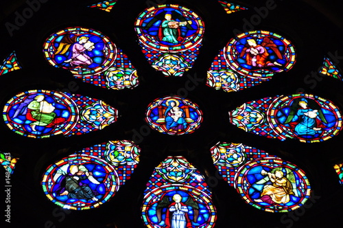 Fensterrose der Se-Kathedrale Kathedrale Sé Patriarcal  photo