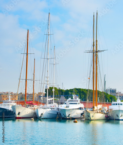 Port Vell marina. Barcelona...