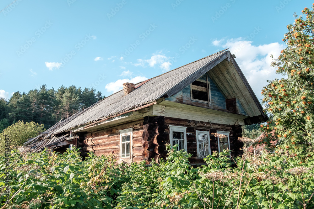 Abandoned old house in village Abandoned old house in village