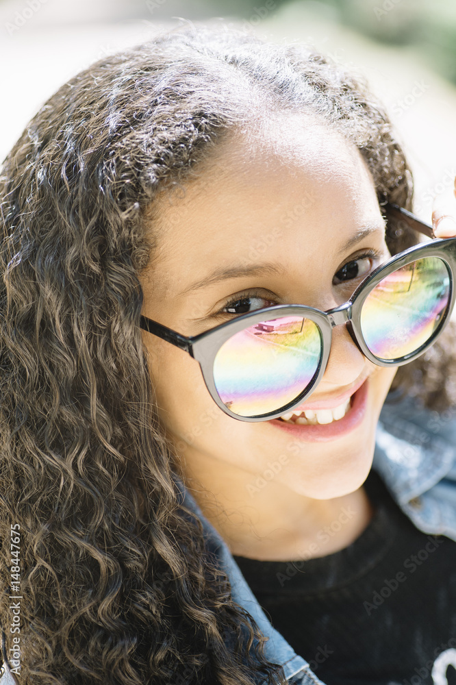 Portrait of attractive Latin girl Portrait of attractive Latin girl