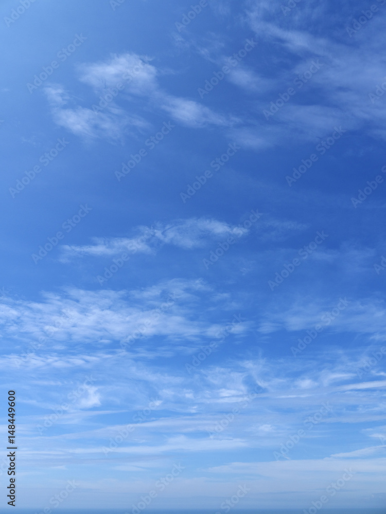 Clouds in Bright Sky