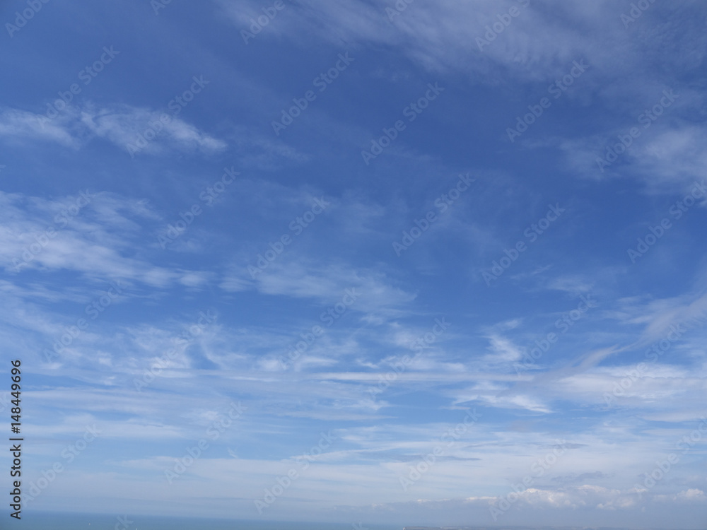 Clouds in Bright Sky