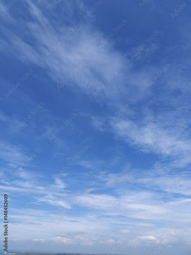 Clouds in Bright Sky