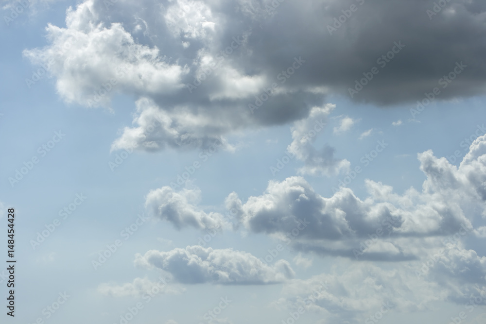 Obraz premium Clouds in blue sky