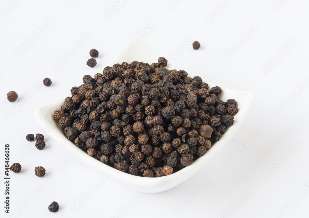 Black Pepper in a bowl Black Pepper in a bowl