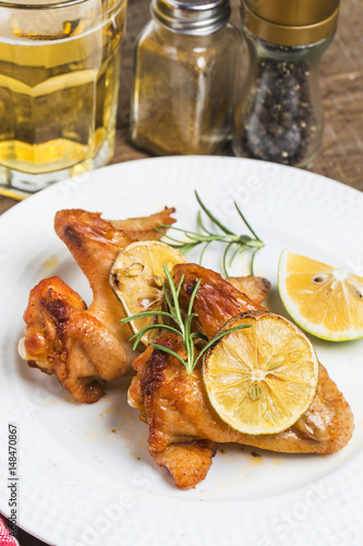 buffalo chicken wings with beer