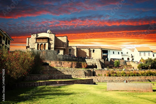 National monuments from Peru in south America 