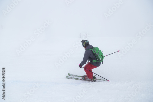  Ski, snow, mountain, skier
