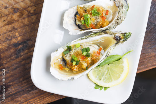 Canvas Print Oysters