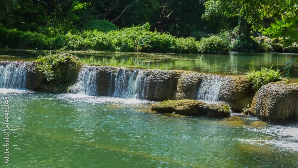 Jed-Sao-Noi (Little Seven-girl) Waterfall at Saraburi, THAILAND Jed-Sao-Noi (Little Seven-girl) Waterfall at Saraburi, THAILAND