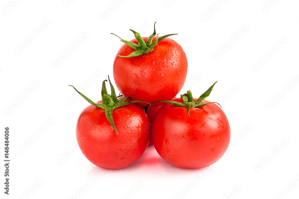 Tomatoes isolated on white Tomatoes isolated on white