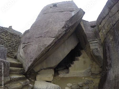 Torreon / Temple of the Sun at Machu Picchu (observatory tower)