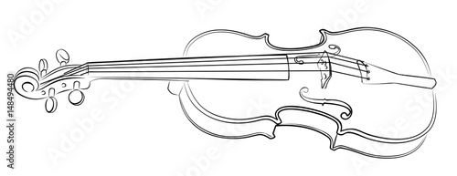 violin Sketch. 
