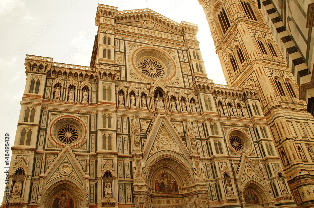 Der Dom in Florenz / Italien / Teilansichten