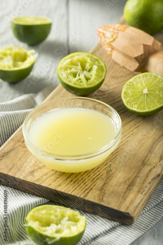 Raw Organic Yellow Lime Juice