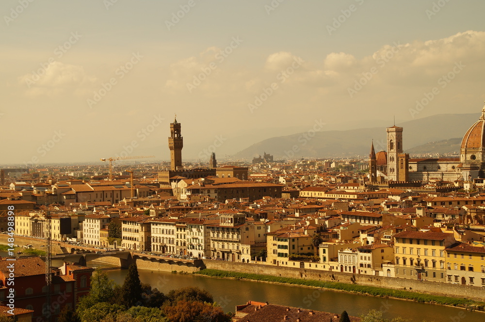 Obraz premium Annsichten von Florenz / Italien
