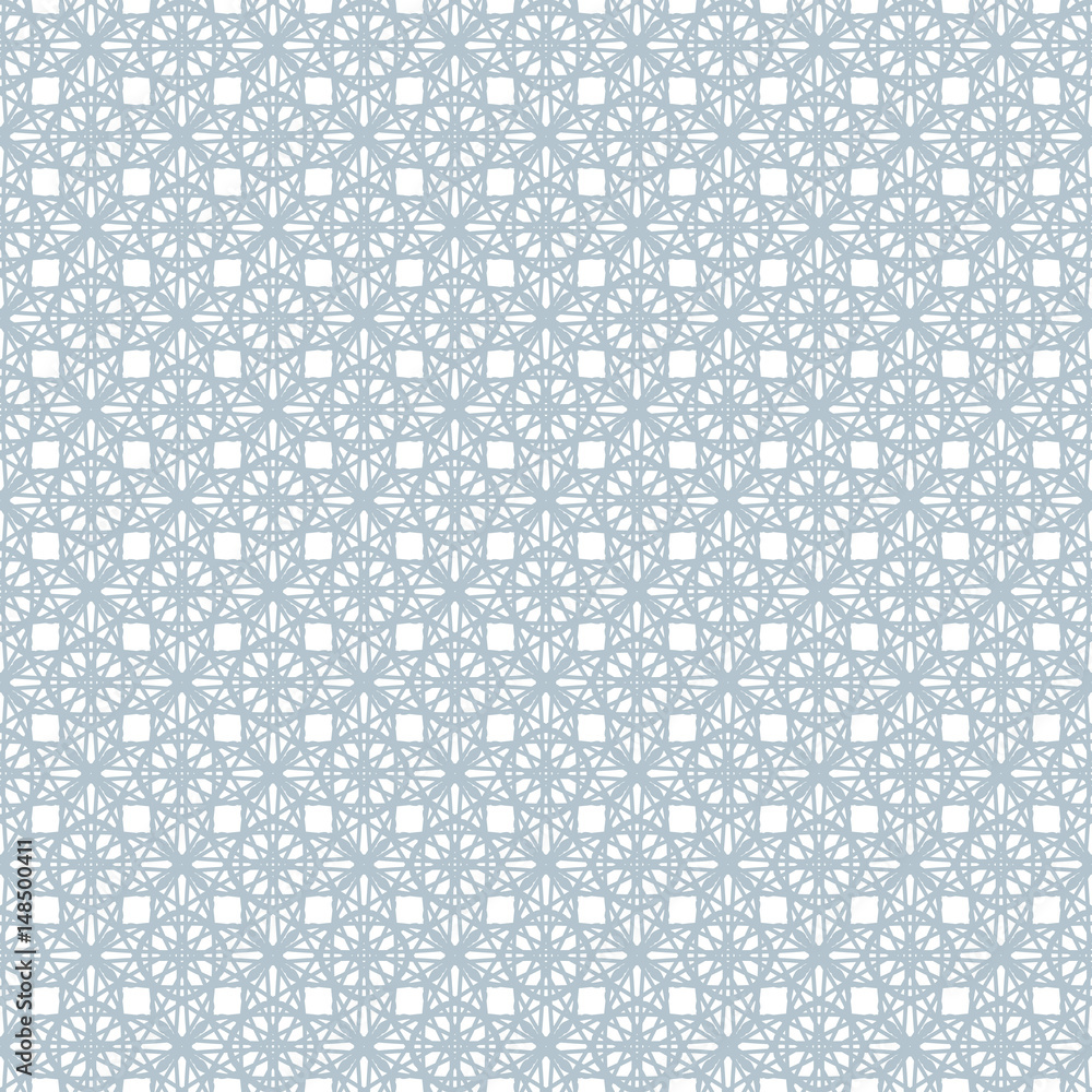 Islamic abstract geometric background. Seamless pattern. Vector illustration.