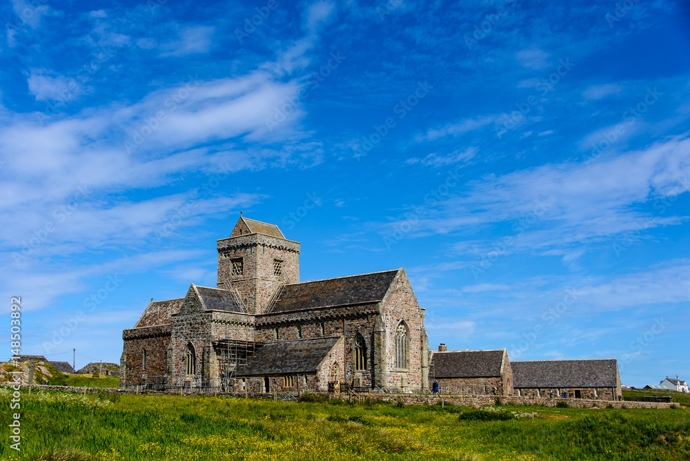 Iona abbey in Scotland