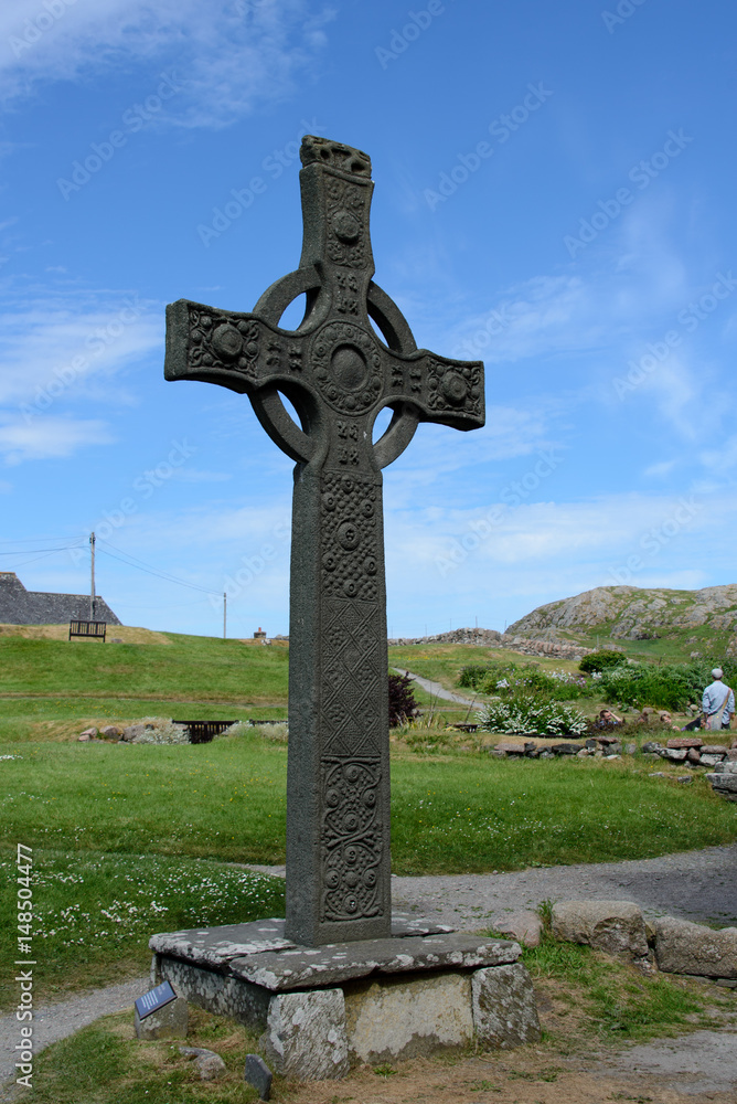 Iona abbey in Scotland Iona abbey in Scotland
