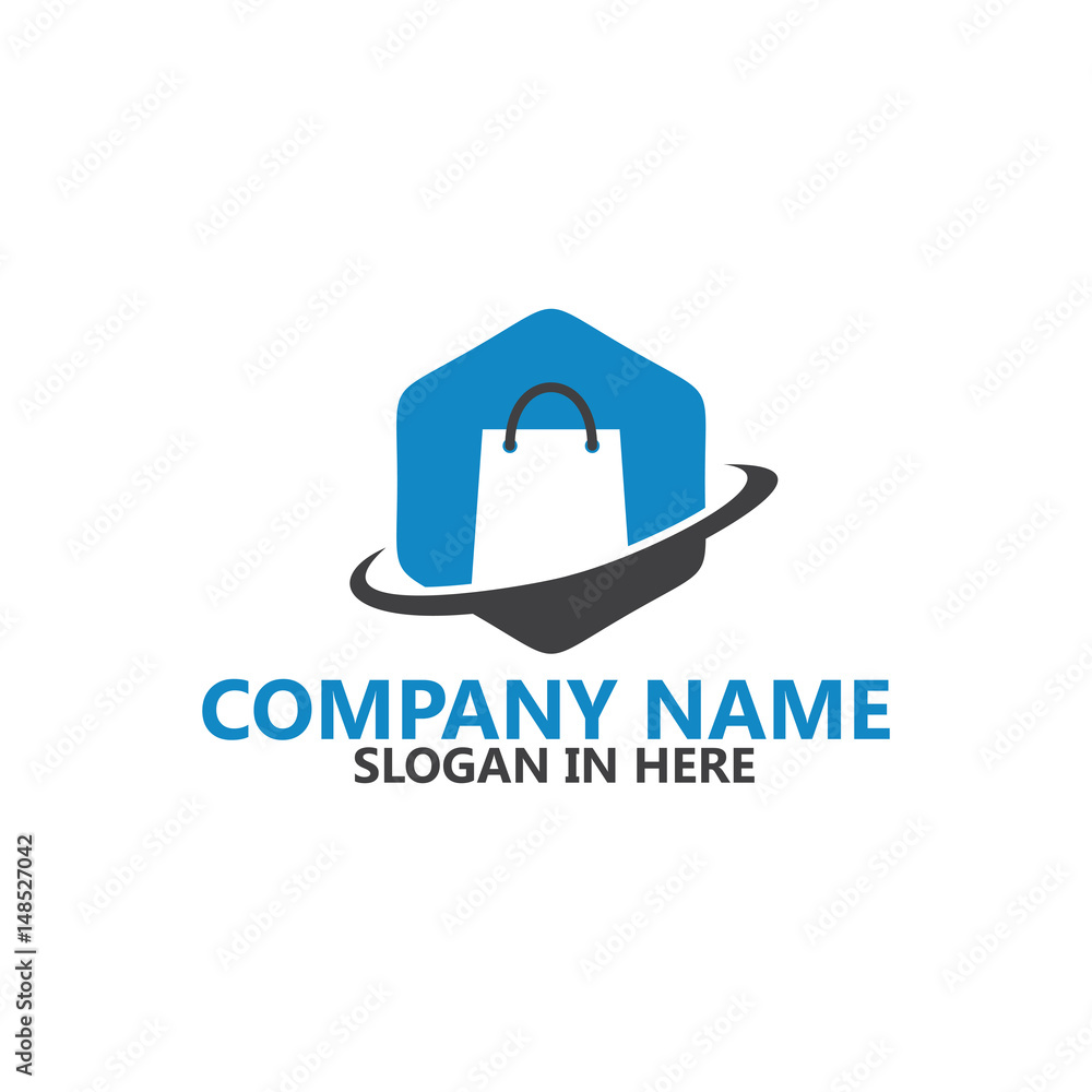 Planet Shop Logo Template Design Planet Shop Logo Template Design