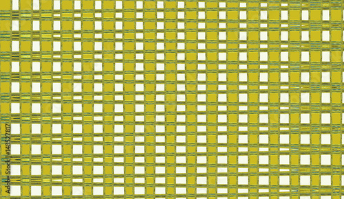 Digital cellular yellow and white background for design