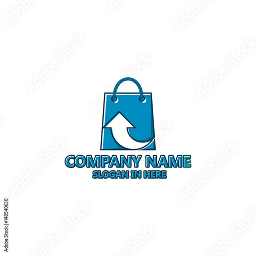 Up Store Logo Template Design