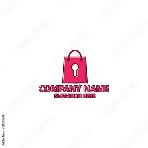 Lock Shop Logo Template Design