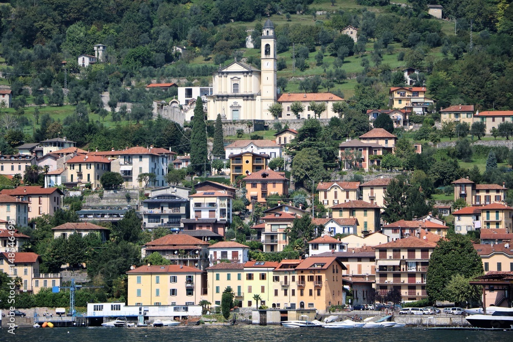 Colonno at Lake Como, Lombardy Italy
