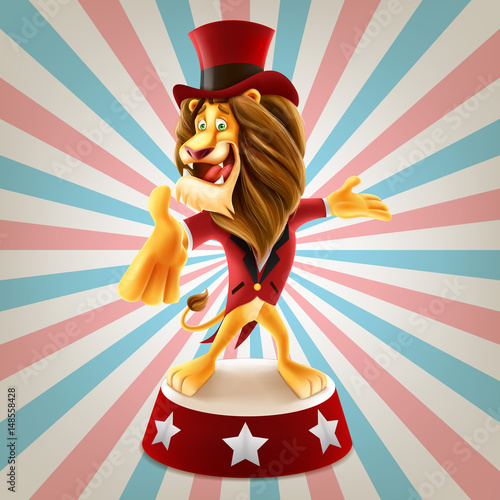 lion for circus