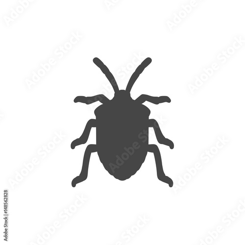 Insect icon silhouette - Illustration