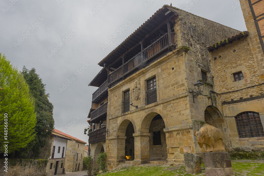 Fototapeta premium The town of Santillana de Mar in Cantabria