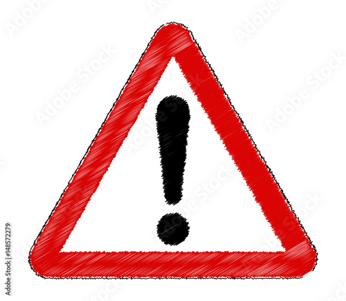 Verkehrsschild Gefahrzeichen