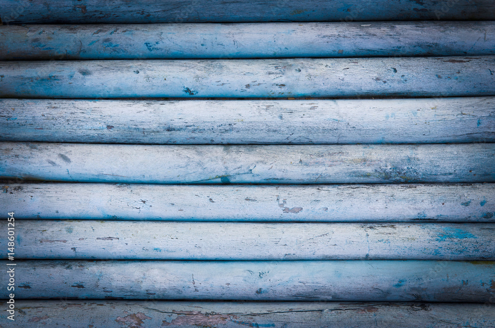 Obraz premium Rustic light blue wooden texture for grunge background