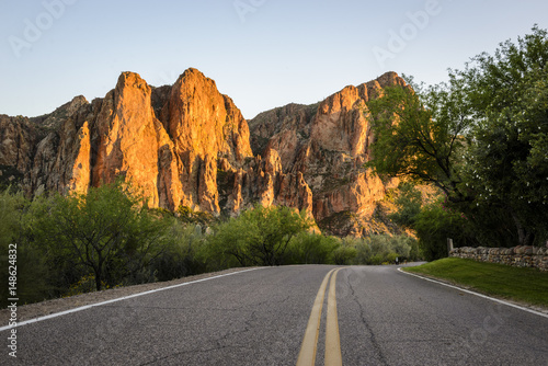 Road to Red Rock Cliffs