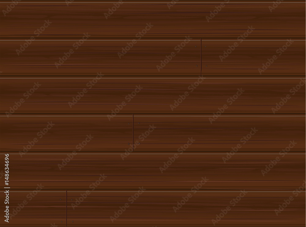 Mahogany Wood Timber Flooring or Siding Planks Background - Detailed