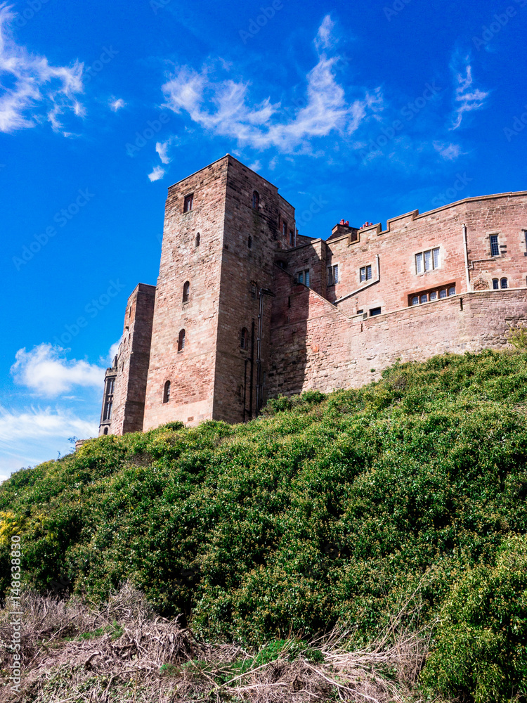 Bamburgh Castle / Northumberland / UK