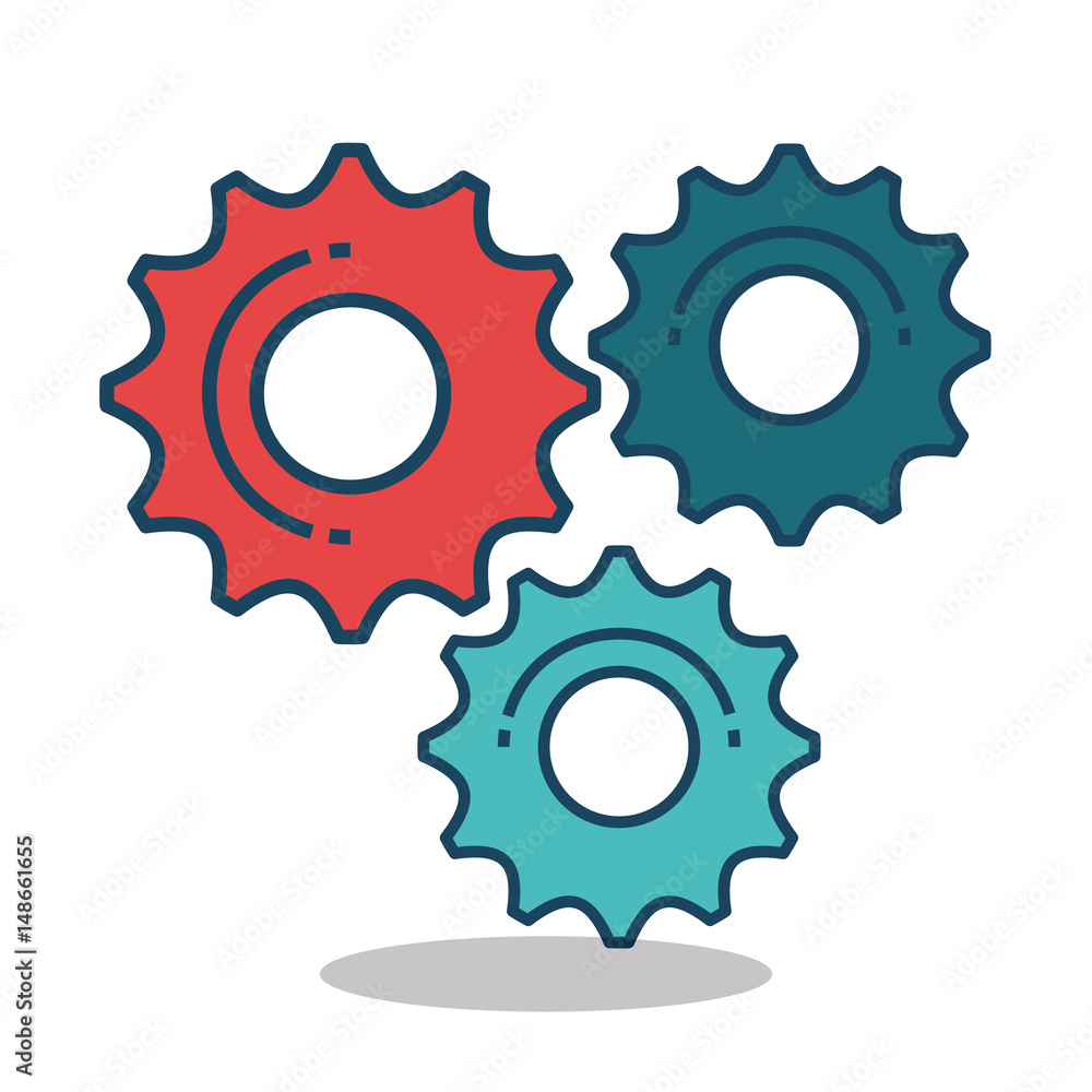 gear settings setup icon vector illustration design gear settings setup icon vector illustration design