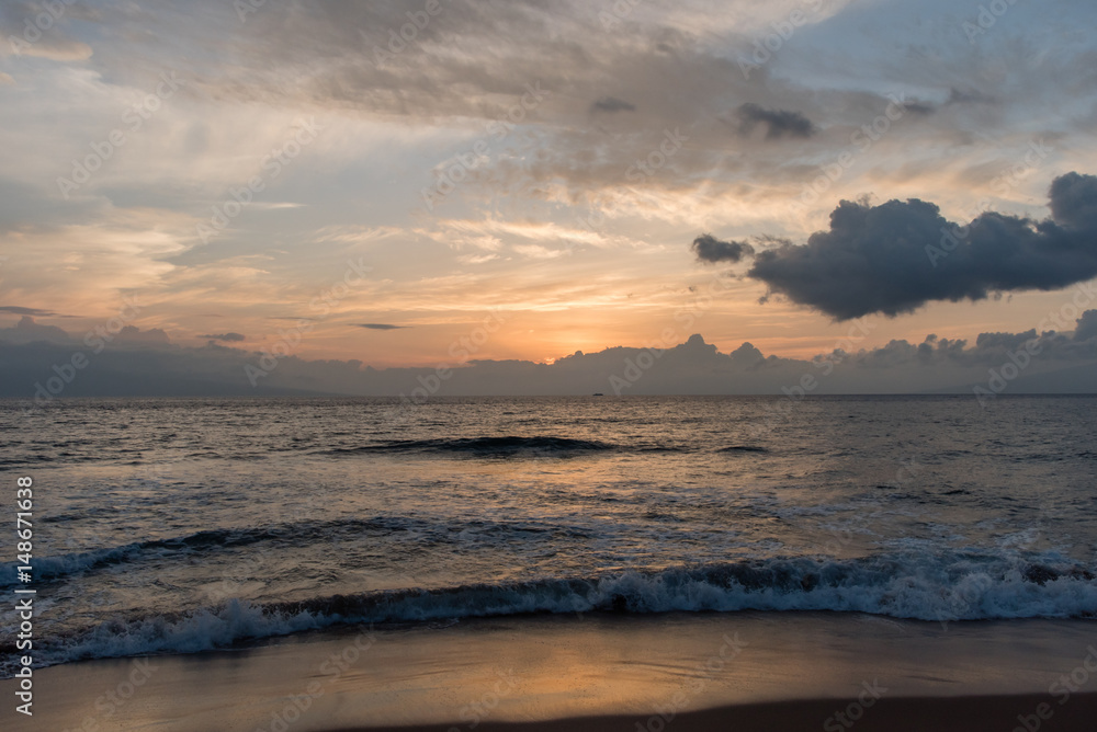 Obraz premium Maui sunset
