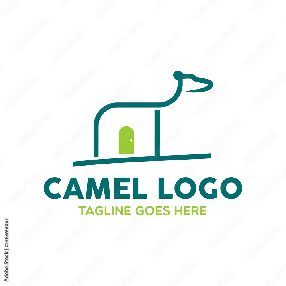 Unique Camel Logo Template Unique Camel Logo Template