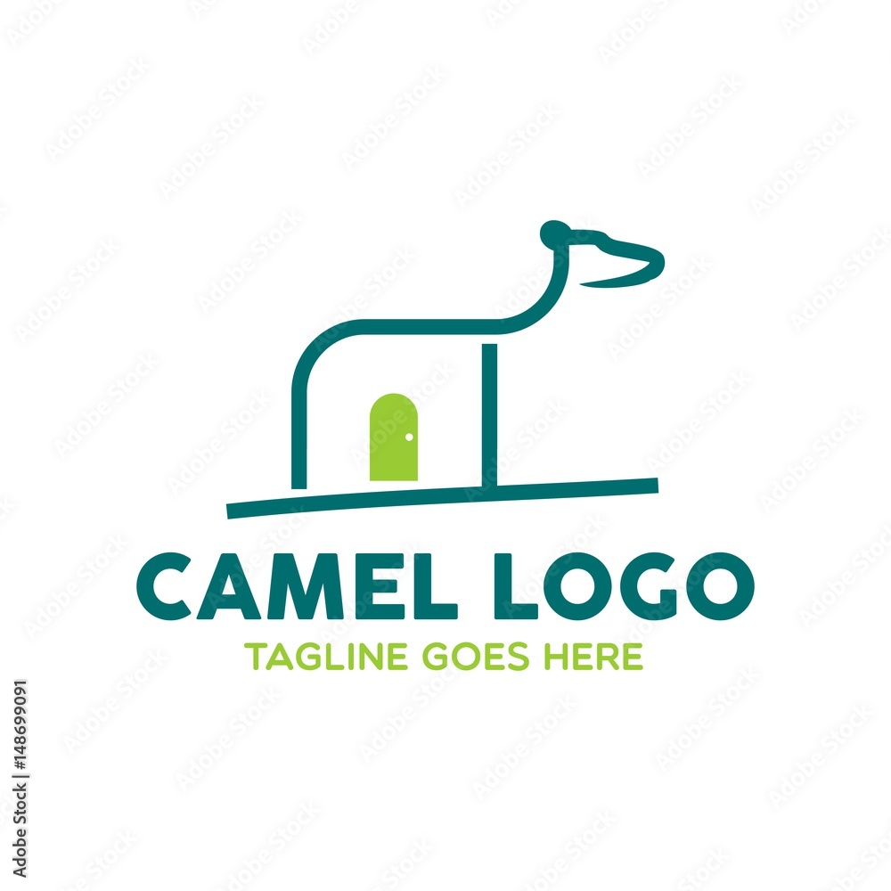 Unique Camel Logo Template