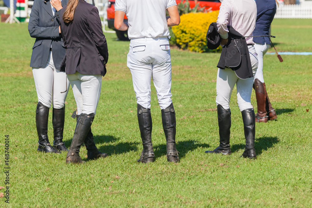 Equestrian Show Jumping Riders Boots Equestrian Show Jumping Riders Boots