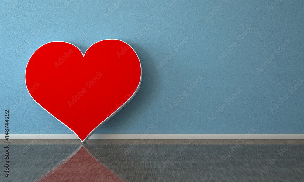 Red Heart In The Room Red Heart In The Room