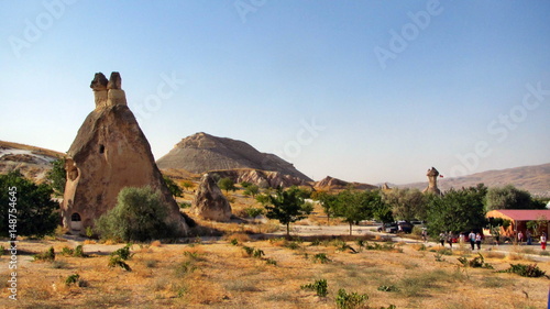 Formazioni rocciose in Cappadocia photo