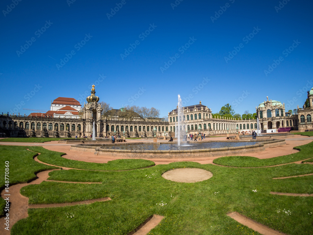 Obraz premium Zwinger in Dresden Sachsen