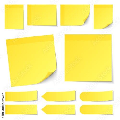 Stick Notes Set Yellow