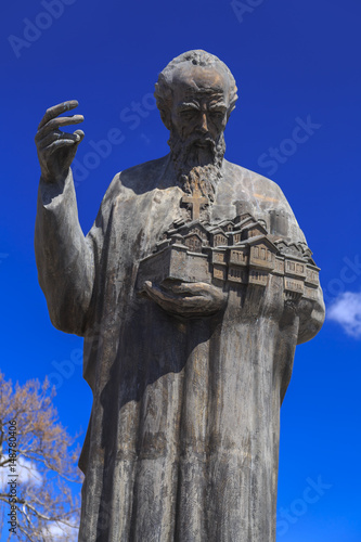 Bronze sculpture of St. Kli...